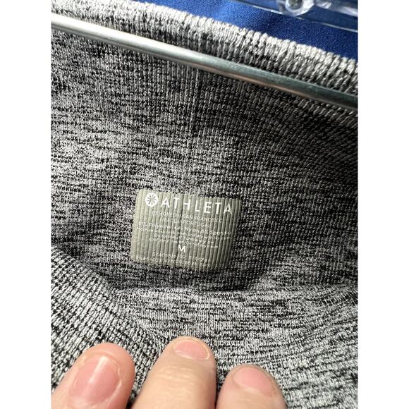 Athleta high waisted seamless‎ textured biker shorts womens medium athleisure - Picture 3 of 4